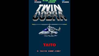 Twin Cobra (Arcade) - 1-ALL Clear [2-9] 3,703,660 Pts