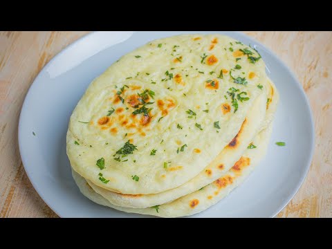 Garlic Indian Naan Recipe | How To Make Naan | Infoods