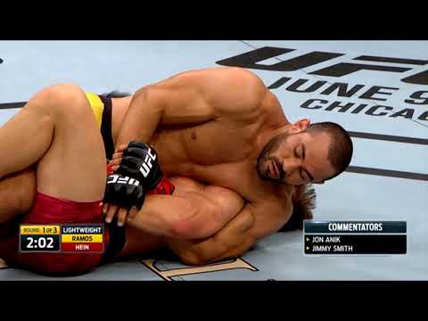 Prise de dos de Davi Ramos depuis la half guard lors de l'UFC 224