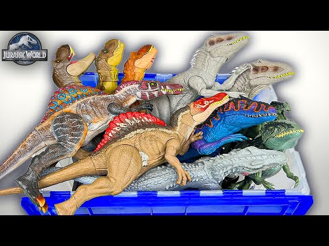 NEW Trex, Irex, Spino, Giga Dino Figure Collection! | Jurassic World Dominion Dinosaur Collectables