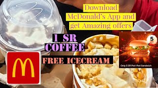 McDonald’s crazy deals | Download McDonald’s App for Latest deals | Enjoy McDonald’s App deals 😀