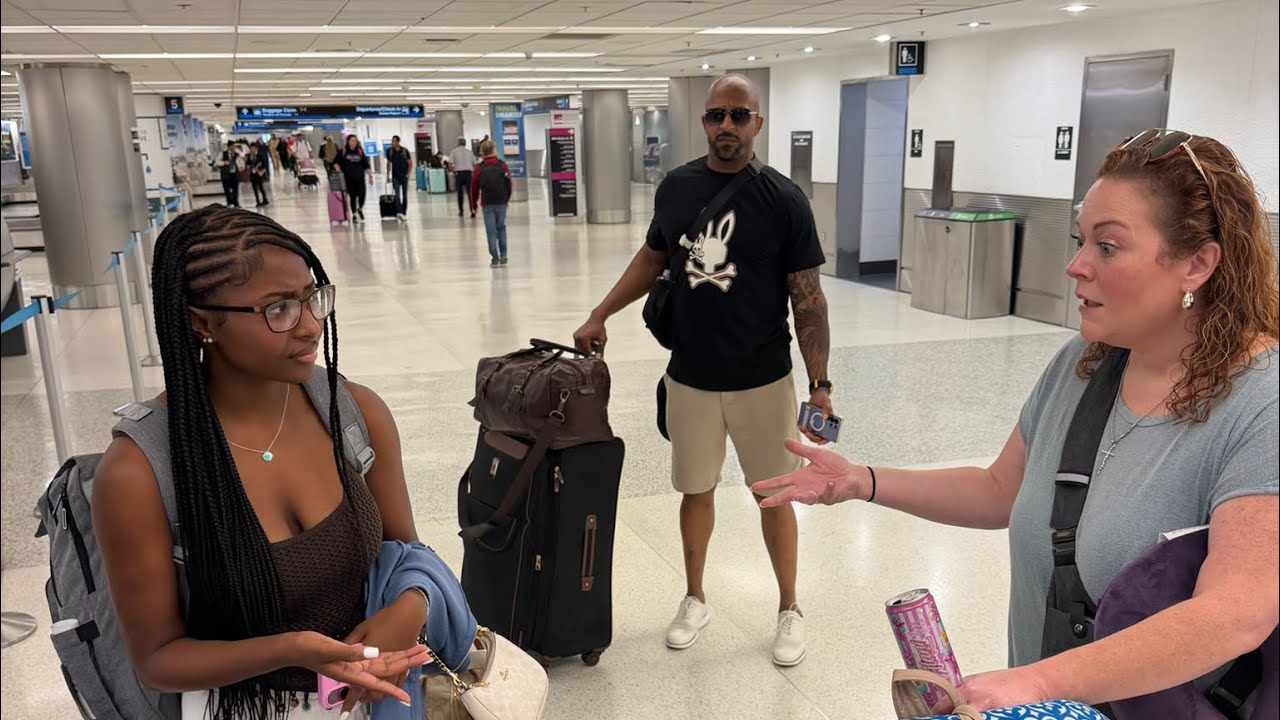 Brooke and Bethany get into as soon as they land in Miami for the cruise