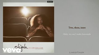 Elijah Blake - Sugarwater &amp; Lime (Official Lyric Video)