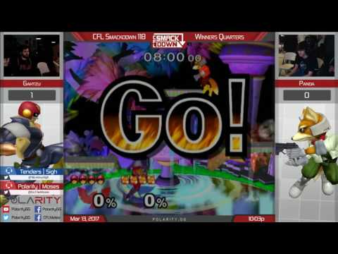 CFL Smackdown 118 Melee - Gahtzu (Falcon) vs Panda (Fox) - Winners Quarters