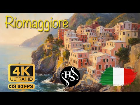 🌅 Riomaggiore Walking Tour | Charming Seaside Village in Cinque Terre 🇮🇹✨