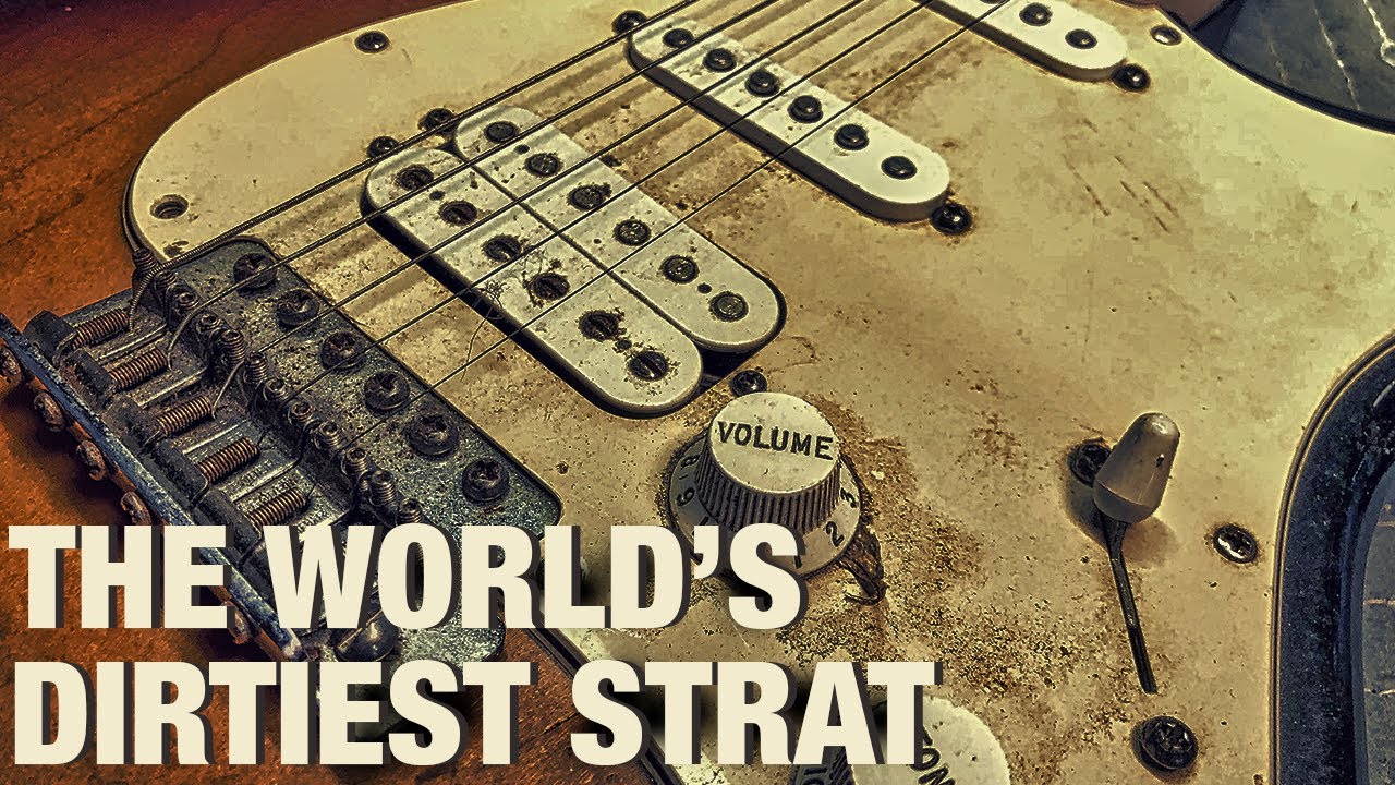 Guitar Rescue - 13 minutes of cleaning, no talking - Restoration