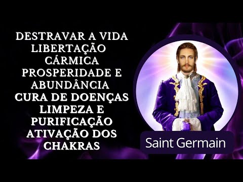 ☀️21 Days Violet Flame Prayer - Saint Germain - Karma Burning - Transmutation