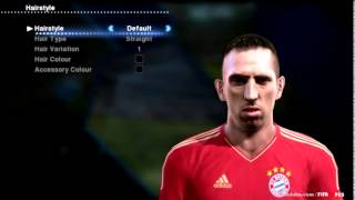 Pes 14Franck Ribery Stats Skills PES 2013 █▬█D 720p