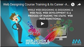 Web Designing Course Training & its Career -AWA