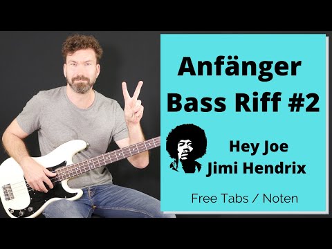 Basslinien die du kennen solltest - #2 - Hey Joe - Jimi Hendrix