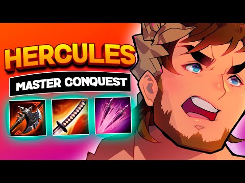 HERCULES SOLO - NOS TOCA UN NIÑO TÓXICO - SMITE Master Conquest