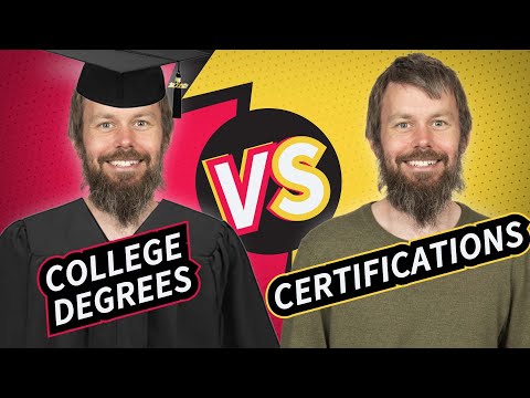 Degrees Vs Certifications Choose Your Path Wisely