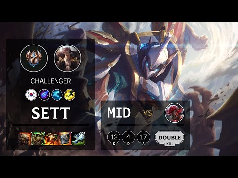 Sett Mid vs Katarina - KR Challenger Patch 10.16