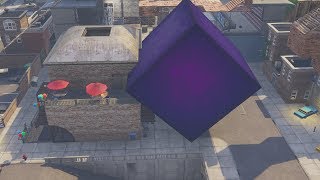 &quot;Kevin The Cube&quot; Destroys Brand New Tilted Towers Building On His Way To Loot Lake! (KEVIN THE CUBE)