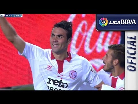 Gol de Iborra (4-0) en el Sevilla FC - Real Betis - HD