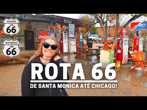 ROTA 66 E O VELHO OESTE E MUITA NEVE! Viajando pelo Arizona e Novo México - Parte 2!