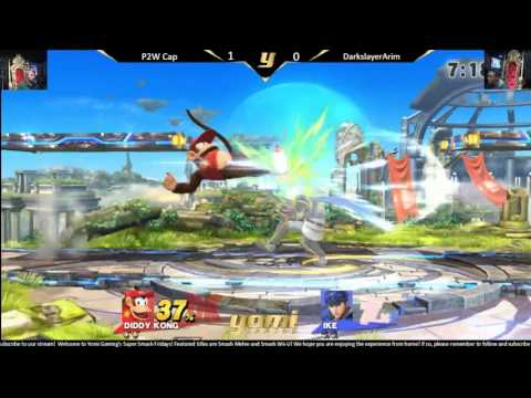 (5/20/16) Winner's R3: P2W CAP vs. DarkslayerArim - Smash Wii-U Singles