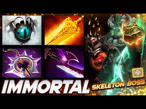 Wraith King Immortal Skeleton Boss - Dota 2 Pro Gameplay [Watch & Learn]