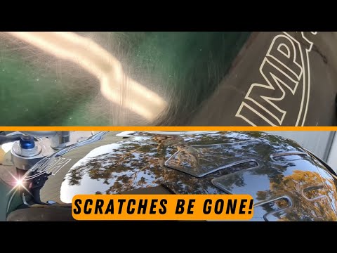 Restoring badly scratched paint | Speed Triple Episode 2