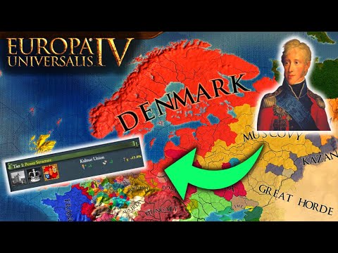 EU4 1.34 Denmark Guide - How To WIN With Denmark In The New Patch & Form SCANDINAVIA EASY