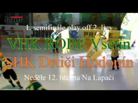 1. semifinále play off Vsetín - Hodonín