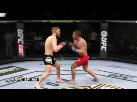 Simulating UFC 189 main events with EA Sports UFC