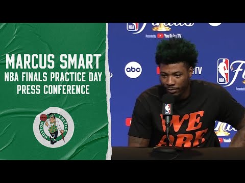 Marcus Smart Practice Day Media Availability ' NBA Finals ' Boston Celtics at Golden State Warriors