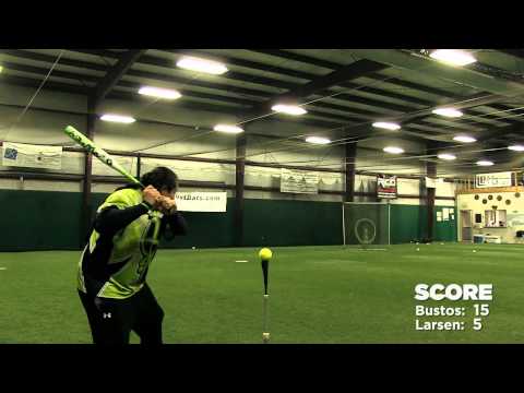DeMarini Bat Control Competition: Crystl Bustos vs. Chris Larsen