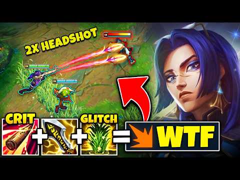 I FOUND A CAITLYN GLITCH THAT GIVES ME DOUBLE HEADSHOTS! (THIS ISN'T BALANCED)