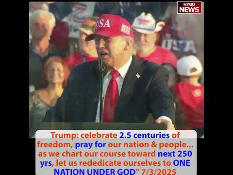 Trump: NEVER Communist in any way, shape, form NYC; pray next 250 yrs; strongest border/economy
