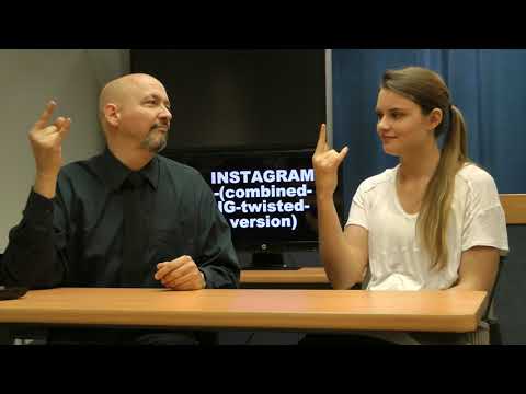 Social Media Sign Language ASL Part 1 Kiana