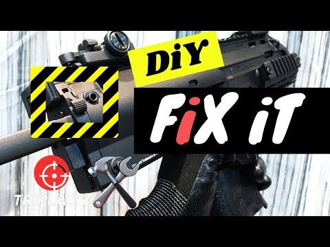 How to replace the MP7 stock lock lever in 7 mins | Umarex - EliteForce - VFC GBB | Airsoft | DIY