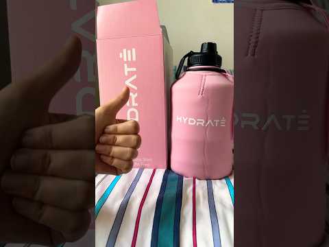 Unboxing Perfect 2.2L Stainless Steel Water Bottle For Summer ☀️💧#shorts #bottle #water #asmr