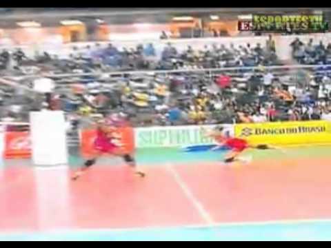 Superliga 2011/2012: Quarter finals: Game 3: Usiminas Minas-Sesi SP: Final part 5th set