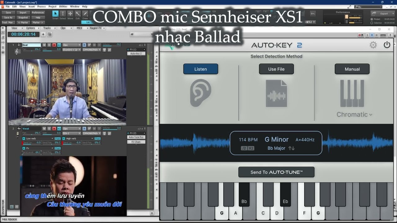 Project Combo Sennheiser Xs1 - Nhạc Ballad - Trữ Tình