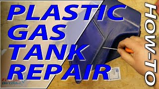 How To Fix A Crack In Your Plastic Gas Tank With Quiksteel | FYDB