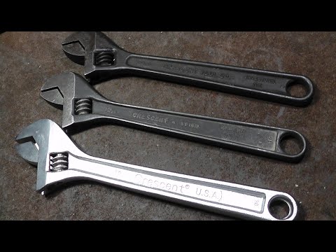 Crescent Wrench USA Jamestown "Old" Vs. Jamestown "New" Vs. Non-Jamestown Comparison