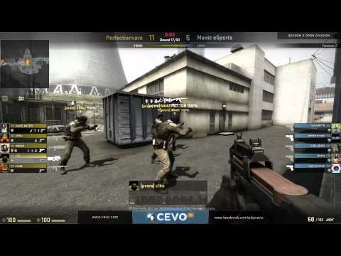 CEVO-Open CS:GO Grand Finals: Perfectionvore vs. Manic on de_nuke