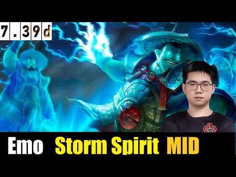 🤯 Emo[Storm Spirit] MID 7.39D - DOTA 2 HIGHEST MMR MATCH#dota2  #dota2gameplaypro