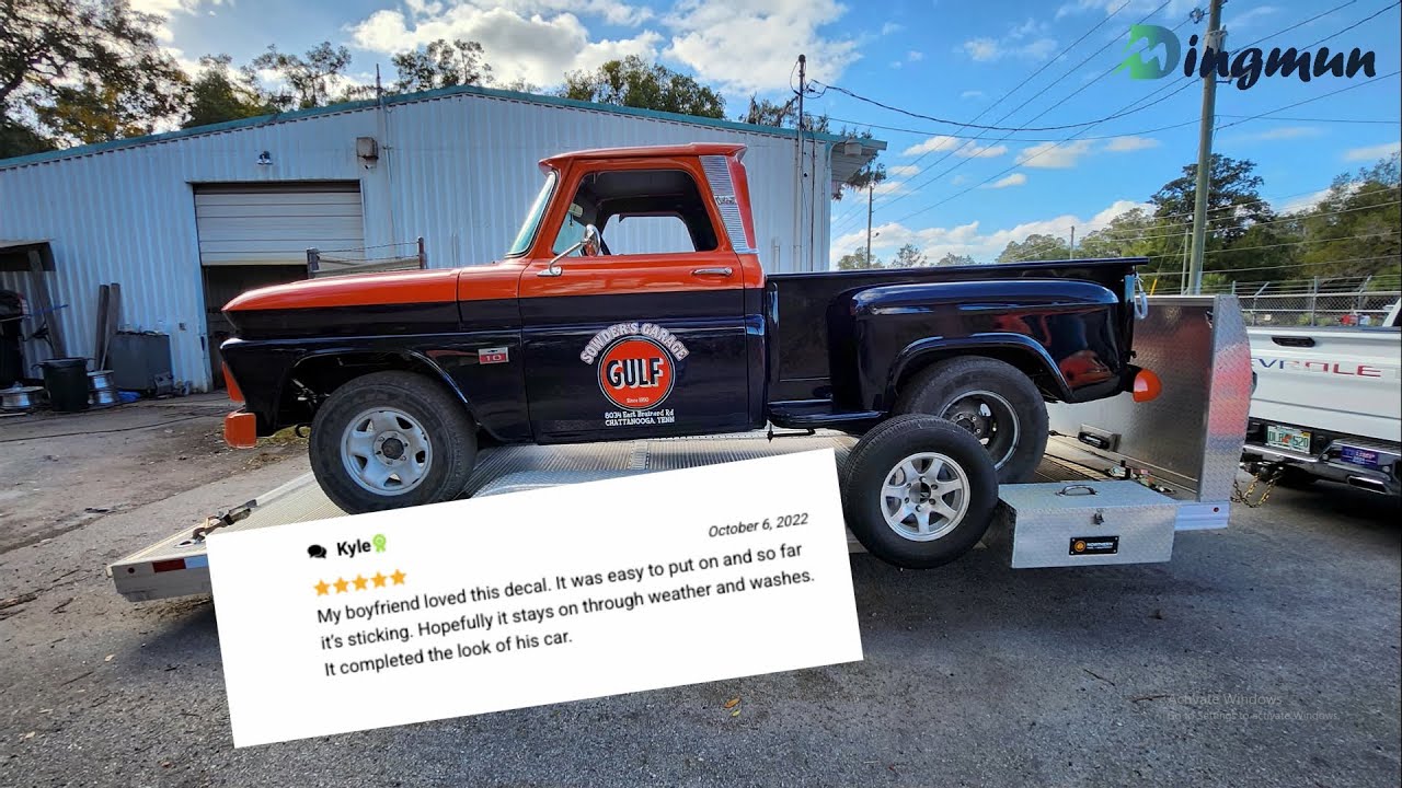 Honest Customer Reviews for Dingmun Car Decals | Real Feedback from Hot Rod Enthusiasts!