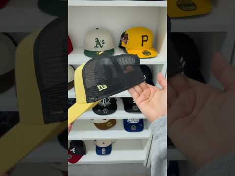 How to wear a trucker cap #shorts #truckercap #newera #howto