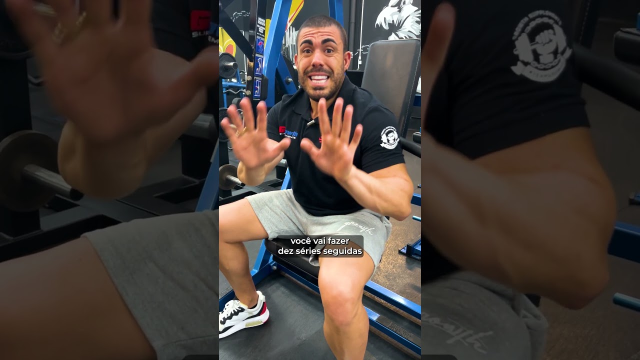 Técnica avançada pra hipertrofia da Alemanha #shorts