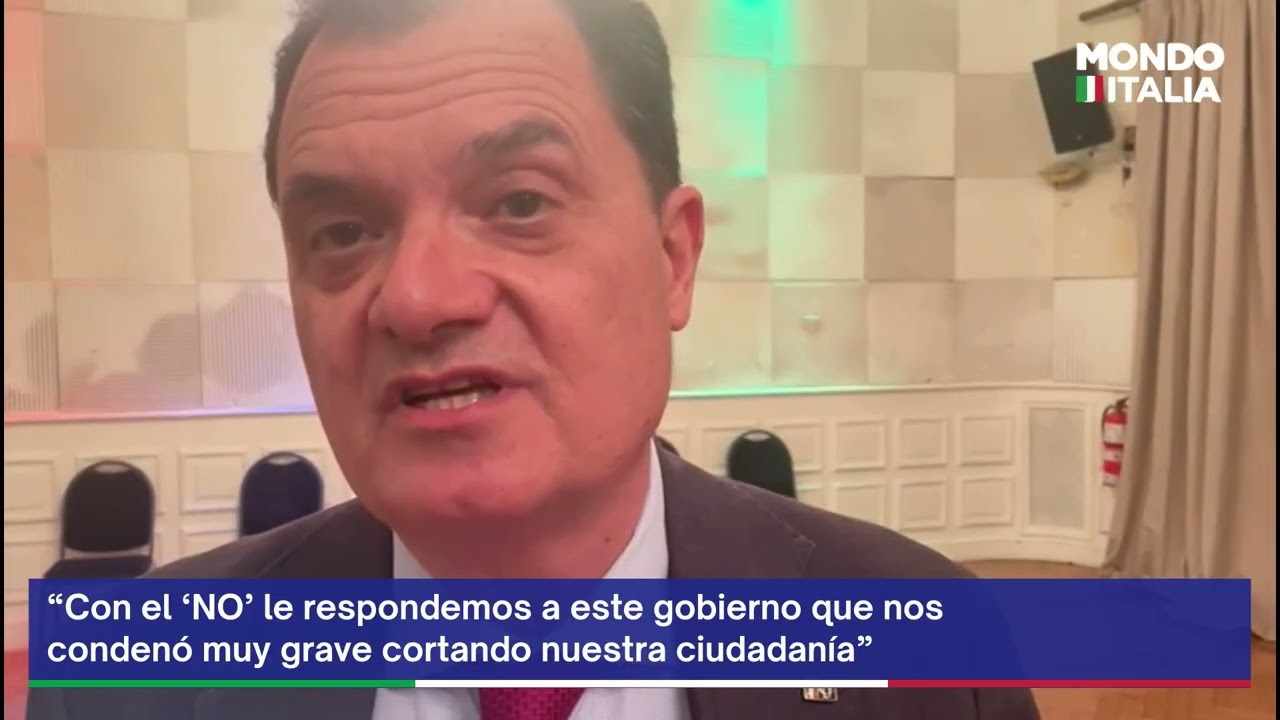 Italia Dividida. Argentina define