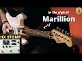 I M Not Steve Rothery Sadly A Jam In The Style Of Marillion HX Stomp Squier Bullet Strat