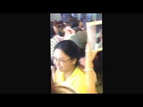 [Full - fancam] 140707 EunHyuk came ,leave TLJ and find toilet ^^~