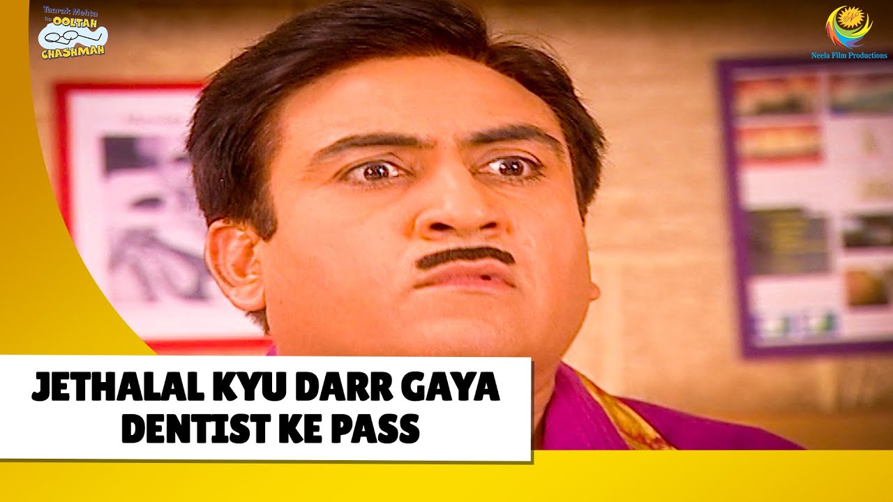 Jethalal kyu darr gaya dentist ke pass!| Haste Raho Hasate Raho | Taarak Mehta ka Ooltah Chashmah