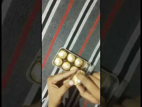 ferrero rocher truffles 200 gm price 529 😋#chocolate #viral #ferrero #dairymilk #shortsfeed #girl