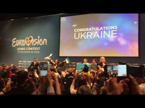 Eurovision Song Contest  2016 | Winners movement & winners walk in Globen arena