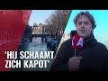 Man negeert vaarverbod en breekt ijs