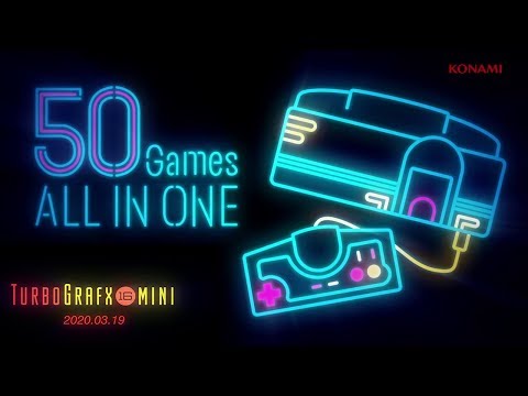 Turbografix 16 Mini 50 Games Revealed and Release date!